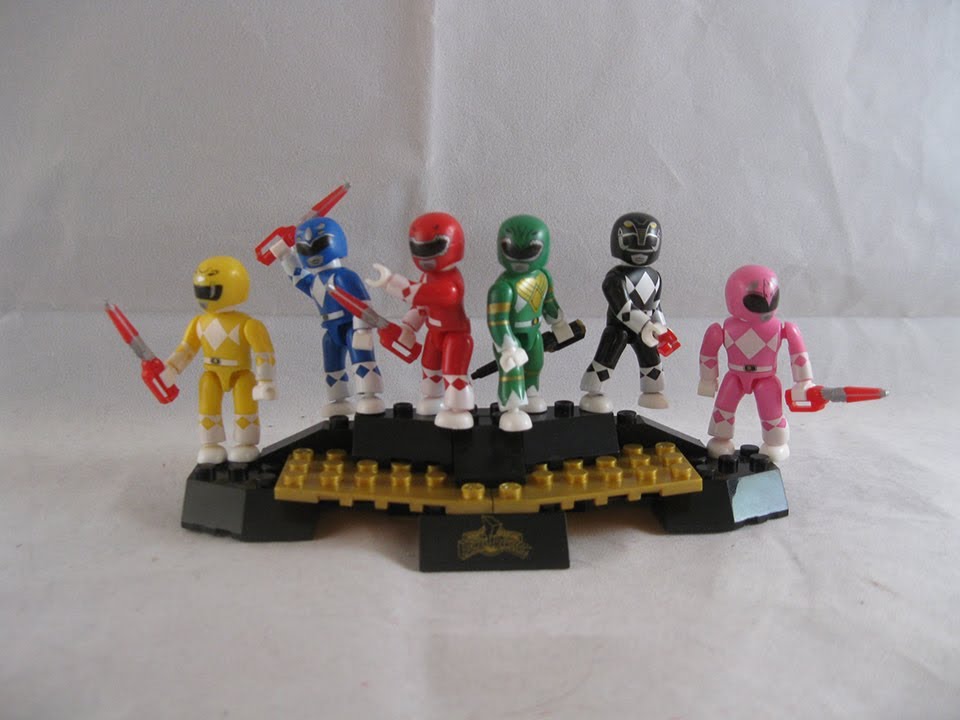 Mega Bloks Mighty Morphin Power Rangers 20th Anniversary Collector Pack ...