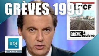 Grèves 1995: Il n'y a plus de trains à la SNCF | Archive INA