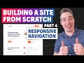 Build a responsive website with HTML & CSS | Part Four: The navigation