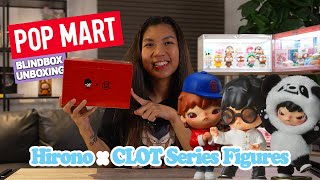 POP MART - Hirono × CLOT Series Figures Full Set Unboxing