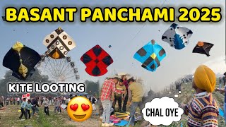 BASANT PANCHAMI VLOG 2025😍 || PATANGBAAZI ON  BASANT 2025 😱||