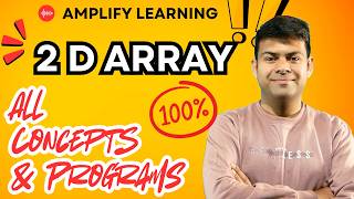 2D ARRAY 1 SHOT | Important Java Programs | Class 10 ICSE Computer