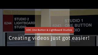 One Button & Light Board Studio Overview