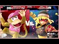 rva smash 162 madison turner diddy kong vs spicy min min winners semis 26 entrants ssbu