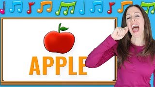 Learn Phonics Children's Song | The Letter A  Signing for Babies | Letter Sounds with Patty Shukla