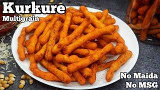 How to Make KURKURE at Home | Homemade Multigrain Kurkure Recipe