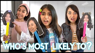 Who's Most Likely To *EXPOSED - Sis Vs Sis Challenge  | GEM Sisters