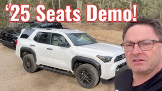 2025 4Runner: How 2nd and 3rd Row Seats Work!