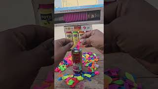 Holi Experiment 2025 / Holi Snow Spray #holi #shorts