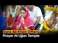 Sara Ali Khan Visits Mahakaleshwar Temple In Ujjain, Video Shows Her Totally Engrossed In Prayers