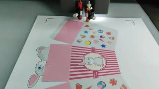 F4560 flatbed Cutting Machine sample box making