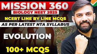 Top 100 MCQ Evolution NCERT Based NEET 2025 | NCERT Based Biology MCQ NEET 2025