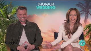 Jennifer Lopez, Josh Duhamel discuss romantic comedy Shotgun Wedding