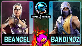 MK1 Beancel (SINDEL) VS Bandinoz (RAIN)🥊Mortal Kombat 1🥊4K 60ᶠᵖˢ