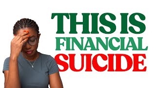5 financial MISTAKES TO AVOID in your 30s