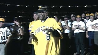 Stargell tosses final pitch at Three Rivers