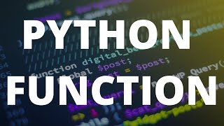 Python Tutorial for Beginners | Functions in Python
