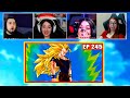 Goku se Transforma em ssj3 | 4 Pessoas Reagindo | Dragon Ball Z - EP 245