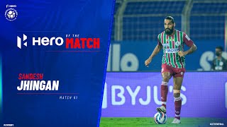 Sandesh Jhingan - Hero of the Match | ATKMB 2-0 BFC Match 61 | Hero ISL 2021-22