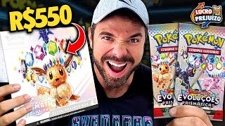 R$550 Opening Prismatic Evolutions! Profit or Loss?