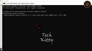 [SOLVED] Python ImportError: No Module Named cv2 | OpenCV2 Error | DLL Load Failed | Tech Kitty 💻