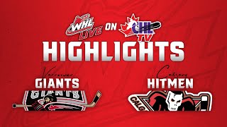 Vancouver Giants at Calgary Hitmen 10/6 | WHL Highlights 2024-25