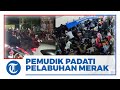 Padati Jalan Arteri Menuju Pelabuhan Merak, Pemudik Pilih Sahur di Pinggir Jalan