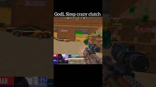 Simp 1v3 Team Jelly | Crazy Clutch in ESL #bgmi #omislive #godlike #sps #esl #pubgmobile #godlsimp