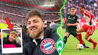 FC Bayern vs. Werder Bremen - Stadionvlog 🔥 | Mein Kumpel Nick in der Startelf 😍 | ViscaBarca