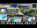 DIY Solar Pool Heater HOT! Simple and Easy Design - How to build and does it work? 2022