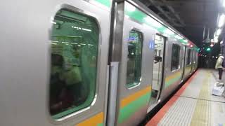 【逗子～宇都宮間各駅停車】湘南新宿ライン宇都宮線直通普通宇都宮行きE231系近郊型U-111編成+U-587編成15両　横浜駅発車