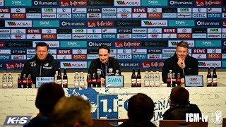 Pressekonferenz nach Paderborn