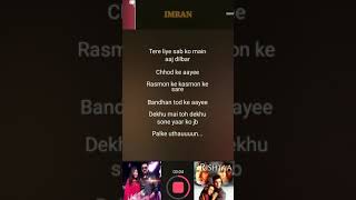 Ek Dil Hai (Ek Rishta) Full Karaoke Track
