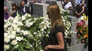The Honorary President of Real Madrid was buried in La Almudena cemetery.