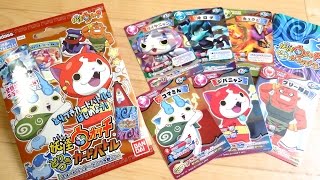 全種キラカード＋SR3枚入り！TCG 妖怪ウォッチとりつきカードバトル3弾 NEWスタートパック とりつき祭り レビュー！キュウビ オロチ ダイヤニャン