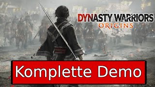 DYNASTY WARRIORS: ORIGINS Gameplay Walkthrough - deutsch - Part 1 GANZE DEMO- Kein Kommentar