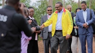 Uruzinduko rwa Minisitiri w’Intebe wa Ethiopia, Hailemariam Dessalegn i Gicumbi