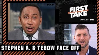 Stephen A. and Tim Tebow GET HEATED debating the exciting Cowboys-Bucs game 🗣️ | First Take