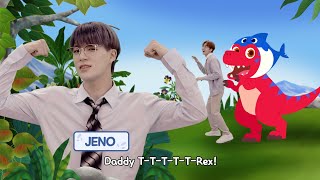 Baby T-Rex | Sing along with NCT DREAM💚 | Dinosaur Song for Kids | NCT DREAM X PINKFONG
