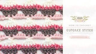 Crochet For Beginners: The Cupcake Stitch | Easy Tutorial by Hopeful Honey