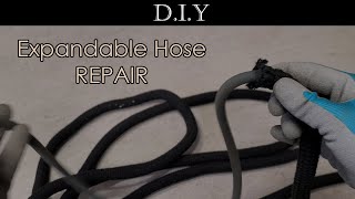 How to DIY repair the expandable garden hose? Don't throw your XHose away before watching this!