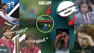 🇲🇲MYANMAR FALCON ESPORTS KENN SHOWED HIS EMOTION AFTER BEATING INC ON M4 GROUP STAGE🤯😲Mobile Legends