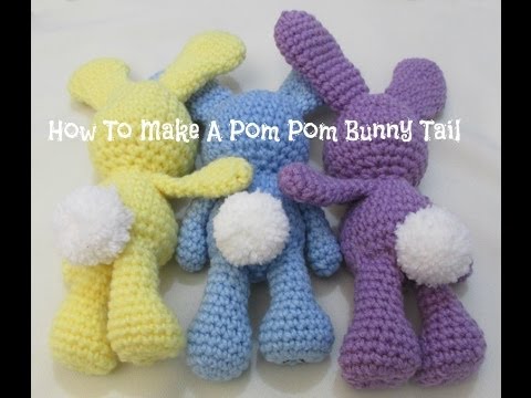 How To Make Pom Pom Bunny Tail How To Make Pom Pom Bunny Tail