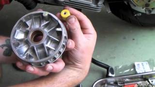 Vespa Variator Roller Change & Bendix gear cleaning (How to)