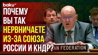 Постпред В.А.Небензя на заседании СБ ООН по ситуации на Корейском полуострове