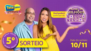 5º SORTEIO | RESULTADOS DA TELE SENA DE ANIVERSÁRIO 2024 (10/11/2024)​