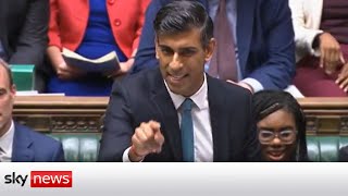 PMQs: Sunak & Starmer clash for the first time