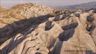 Sivas imranlı Jips Karstı Drone İle Görüntüleme (Gypsum Karst)