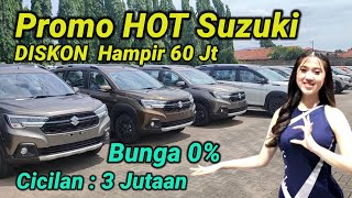 Suzuki Obral Diskon. Promo Lebaran Makin Hot. Dp Mulai 6 Juta. Cicilan 3 Jtaan || Seputar Otomotif.