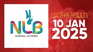 NLB Live Lottery Draw (2025-01-10) | 09.30 PM